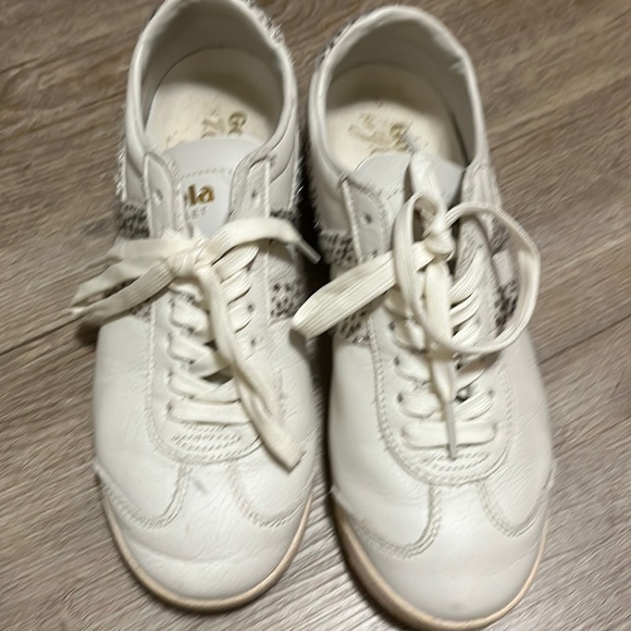 Gola Shoes - Gola for J Crew white leather sneaker